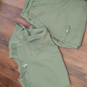Med couture scrubs set